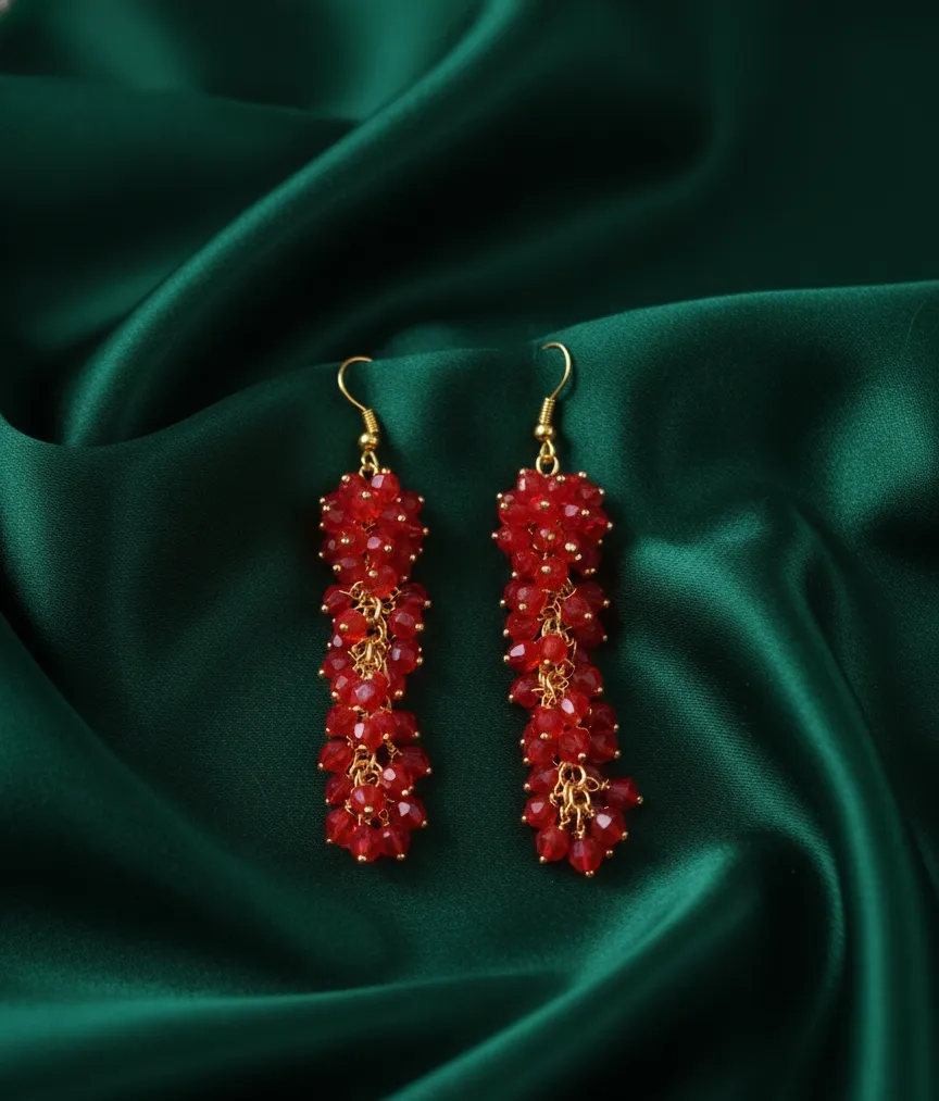 Crystal earrings